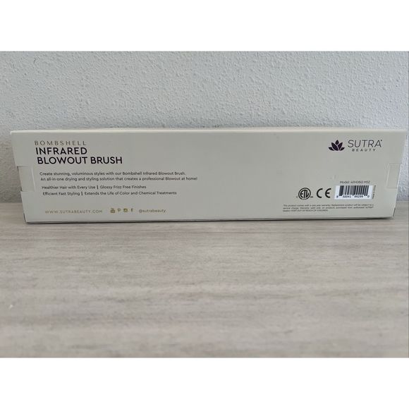 Sutra Beauty - 2in. Bombshell Infrared Blowout Brush (Lavender) New!! - Picture 4 of 8